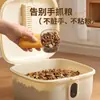 Cuchara para Alimentar Gatos con Pinza Selladora, Cuchara Medidora para Comida de Gato, Cuchara para Comida de Perro, Cuchara de Mango Largo para Comida de Mascotas para Gatos