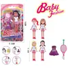 Acessórios de Fantasia de Princesa para Meninas Boneca de Fantasia de 3,5 polegadas Brinquedos de Moda para Meninas