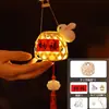 Linternas Tradicionales de Bambú para Niños de Año Nuevo 2026, Linternas Creativas de Conejo, Linternas de Bambú Hechas a Mano para el Festival de las Linternas
