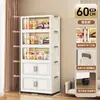 -299.999999999-20% de descuento Gabinetes de Almacenamiento Apilables para Uso Doméstico, Estanterías de Almacenamiento Multicapa, Gabinetes de Almacenamiento de Plástico sin Instalación para Juguetes de Bebé y Niños