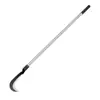 Cuchillo para Cortar Hierba y Leña de Acero con Mango de 1.4m y Agarre Extendido, Cuchillo de Gancho con Mango de Hierro, Hacha de Gancho Curvada, Cuchillo de Bambú, Hoz de Corte de Acero al Manganeso
