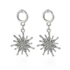 Joyería Transfronteriza Europea y Americana Collar de Estrella Incrustado de Diamantes con Borla de Cristal Gris Moda Estilo Ins Conjunto de Collares de Diseño Original