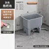 Fregadero de Mopa Balcón Patas Altas Baño Hogar Piscina para Fregar Mopas Lavabo para Mopas Lavabo Móvil para Limpieza de Suelos Cubo para Mopas