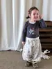Roupas infantis para meninas: calça moletom casual de outono para crianças, calça jogger, calça lanterna, calça de bebê Classe A
