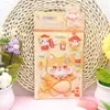 Pegatina de Dibujos Animados para Niños Transfronteriza Suave Linda Pellizco de Barriga Descompresión Conejo Animal Panda Hibisco Cuero Pegatina Tridimensional