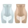 Calça Modeladora Ultra Fina com Zíper para Controle da Barriga, Forte Modelagem da Cintura e Levantamento do Bumbum, Cinta Pós-Parto de Cintura Alta com Botões de Pressão