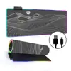 Mouse Pad Luminoso RGB Teclado Gamer E-Sports Pad Estilo Nacional Transfronteiriço Mesa de Escritório Espessada Pad LED Colorido Tamanho Grande