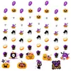 Decoración de Halloween de Amazon Transfronteriza Producto Terminado Guirnalda Pancarta Calabaza de Halloween Araña Bruja Dibujos Animados Adornos Colgantes
