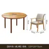 Juego de Mesa y Sillas de Comedor de Madera Maciza Estilo Medieval, Mesa Cuadrada Convertible en Redonda, Mesa de Comedor para el Hogar en Apartamentos Pequeños, Mesa de Comedor Plegable Nueva