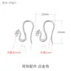 Aretes de Fénix con Diseño de Fénix en Plata de Ley 925 para Mujer, Ganchos para Orejas Chapados en Oro de 18K, Accesorios Hechos a Mano