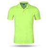 Polo de manga corta de secado rápido para hombre, personalizado al por mayor, uniforme de clase grupal, camisa cultural, overol, camiseta con solapa con logo estampado, ancho