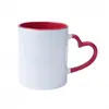 Taza de Cerámica de Doble Color para Transferencia de Calor Impresión en Blanco Recubrimiento de Sublimación Taza de Cerámica Proceso de Doble Color