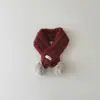 Cachecol Infantil Coreano Yipan 2026 Inverno Novo Estilo Etiqueta Ins À Prova de Frio Quente Proteção para o Pescoço Cachecol para Pescoço de Bebê Atacado
