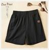 Shorts Blancos de Lino y Algodón de Cintura Alta para Mujer Verano Nuevo Pantalón Recto Holgado Casual Combinable Deportivo Hot Pants Delgados