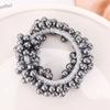 Explosões transfronteiriças pulseira de pérolas elástico de cabelo anel de cabelo feminino Mori elástico de rabo de cavalo corda de cabelo acessórios de cabelo com temperamento atacado