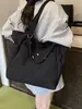 Bolso Cruzado Minimalista Casual Estilo Japonés para Mujer, Bolso Tote de Moda y Versátil para Estudiantes Universitarios, Adecuado para Clases y el Trayecto Diario