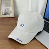 Nueva Gorra de Béisbol de Moda con Bordado de Letras de Marca y Visera Dura para Mujer, Estilo Coreano Casual de Moda Versátil Protector Solar para Hombre, Protección Solar