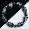 Pulsera Pixiu de Silicio Policristalino Genuino de Terahercios Derrite el Hielo Instantáneamente Pulsera Pixiu para Mujeres y Hombres