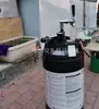 Dispensador de Cerveja Externo em Aço Inoxidável, Dispensador Manual Simples para Cerveja Artesanal, Bomba de Cerveja Tipo Prato Tipo Poço