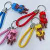 Llavero tejido a mano creativo con forma de mini bollo, colgante de juguete de moda, regalo promocional, accesorio pequeño