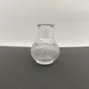 Bestseller internacional: Vaso grande com padrão quadriculado para arranjo de flores de mesa de quarto em casa, vaso de vidro de alta qualidade, em estoque para atacado