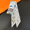 Bolsa de Mujer con Dibujos Animados Nuevos Cinta para Atar Diadema Decoración Versátil Cinta Fluida Bufanda Pequeña Larga