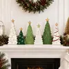 Juego de Adornos de Árbol de Navidad de Madera, Decoraciones de Navidad de Escritorio, Decoración Creativa para el Hogar, Múltiples Opciones Disponibles
