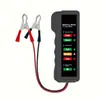 Probador de batería de coche de 12V, Probador de alternador Automotriz, Comprobador de batería, Analizador para Comprobar el alternador y el Sistema de Carga de la Batería