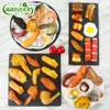 Carne falsa alitas de pollo camarones abulón salchicha modelo de comida decoración creativa para niños diseño de supermercado ayudas de enseñanza para jugar