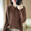 Motivo Sudadera Regular Devolución 7 Sudadera Otoño 2026 Ropa de Punto para Mujer Cielo Sin Pulóver Manga Larga Viento Grueso