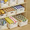 Cesta de almacenamiento de artículos diversos para refrigerios, cesta de almacenamiento de plástico para el hogar, caja de almacenamiento para gabinete de cocina, armario de dormitorio, caja de almacenamiento de ropa