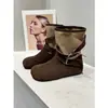 Nuevas Botas Vaqueras Retro Occidentales Otoño/Invierno 2026 para Mujer, Botas de Media Caña con Tacón Grueso y Hebilla, Botas de Jinete, Botas Cortas para Motocicleta