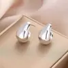 Pendientes Pequeños de Metal con Forma de Gota de Agua para Mujer, Elegantes, de Alta Gama, Atmosféricos, Sencillos, Versátiles, Pendientes de Botón, Nuevos Accesorios de Pendientes 2026