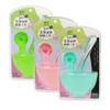 Juego de 6 Tazones Zhiwei para Belleza DIY Spa Herramientas para Mezclar Mascarillas, Tazón Grande, Brocha de Palo, Cuchara, Tazón de Plástico, Pincel de Maquillaje