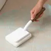 Cepillo de limpieza multifuncional para baño del hogar, azulejos, lavabo, estufa, con estropajo reemplazable y cabezal de cepillo quitamanchas