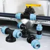 Accesorios para Barril Ton IBC Serie de Válvulas Adaptador de Interruptor Grifo Desviador Tubería de PVC Conexión de Dos Barriles Tres Vías Cuatro Vías 6/4 Pulgada