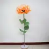 Grande Tecido Não Tecido Papoula Vitrine de Shopping Cenário de Local de Lazer Conjunto de Flores Artificiais para Decoração de Casamento