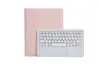 Funda de Cuero con Teclado Bluetooth Inalámbrico Adecuada para Redmi Pad Se 8.7 pulgadas Funda Protectora para Tablet Redmi Se 8.7