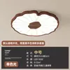 Nueva Lámpara de Techo para Sala de Estar Estilo Chino Creativa Zen Flor de Loto Hoja de Loto Lámpara de Dormitorio Retro Madera Maciza Lámparas de Habitación