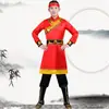 Nuevo traje de danza mongola para exámenes de arte, atuendo étnico de actuación para hombres y mujeres adultos, túnica mongola, falda grande para actuaciones en plaza