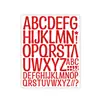 Pegatinas de Letras de 1+ 2 pulgadas Vinilo Impermeables Autoadhesivas Regalo Diario Pegatinas de Letras