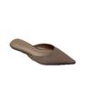 Sapatos Sociais de Bico Fino, Moda Outwear Socialite, Sapatos Muller, Socialite de Alto Nível, Yujie, Não Cansam os Pés, Salto Gatinho, Sandálias Femininas