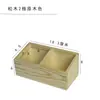 Caja de Almacenamiento para Bolsitas de Té de Madera Maciza para Hotel B&B Caja con Compartimentos para Bolsitas de Café Caja de Almacenamiento Compartimentada para Set de Té y Café de Habitación de Huéspedes