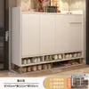 Zapatero, mueble de almacenamiento para la entrada del hogar, diseño de montaje en pared, nuevo modelo 2026, adecuado para entradas, pasillos y huecos de escalera, hecho de madera maciza