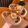 Almacén de Yiwu - Chanclas de Verano de Capibara para Niños Niños Niñas Antideslizantes para Interiores Baño Niños Medianos y Grandes Suaves