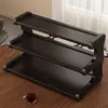 Organizador de mesa para mesas de comedor, portavasos, organizador de escritorio, vaso de agua, taza de café, juego de té, portavasos pequeño, estante de almacenamiento