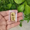 Adesivo de Celular Dourado Ouro Puro Peça de Ouro 999 Adesivo Princesa Por Favor Fique Rica e Próspera Todos os Dias Deus da Riqueza Dourado Presente de Aniversário