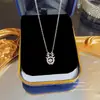 Design Único Não Desbota Corrente para Clavícula Nova Moda Corrente Simples para Pescoço Estilo Coreano e Japonês Versátil Luxo Leve Colar de Aço Titânio para Mulheres