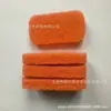 Estropajo abrasivo naranja, de esquina redondeada, engrosado, negro, para uso transfronterizo, paño para lavar platos de cocina, paño de limpieza, para fregar ollas, eliminar manchas y eliminar óxido