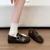 Nuevos zapatos Mary Jane de estilo retro para mujer, que aumentan la altura, con suela blanda y de ante, caracterizados por una puntera profunda y un diseño versátil adecuado para primavera y otoño, con punta redonda